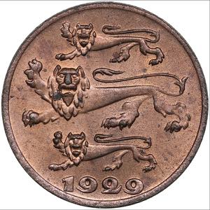 Estonia 1 sent 1929
1.88g. UNC/UNC Mint ... 