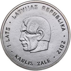 Latvia 1 lats 2012
22.10g. PROOF