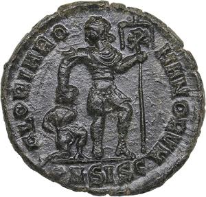 Roman Empire, Arelate Æ follis AD365 - ... 