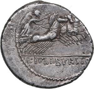 Roman Republic AR Denar - L. Iulius Bursio ... 