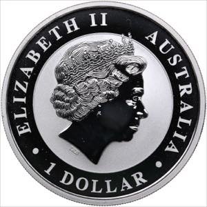 Australia 1 dollar 2015
31.57g. PROOF