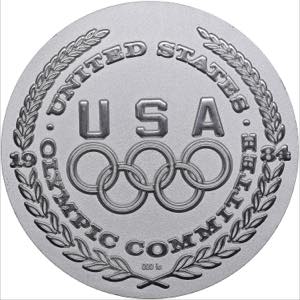 USA medal Olympics 1984
47.20g. 46mm. UNC. ... 