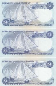 Bermuda 1 dollar 1970, 1975, 1978
UNC Pick ... 