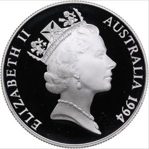Australia 10 dollars 1994
20.26g. PROOF