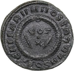 Roman Empire, Aquileia Æ follis - Crispus I ... 