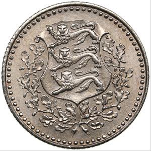 Estonia 1 mark 1926
2.56 g. AU/UNC Mint ... 