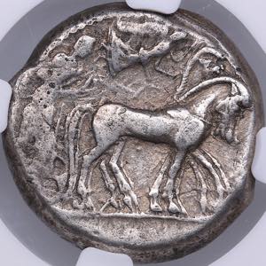 Sicily, Syracuse AR Tetradrachm c. 480-475 ... 