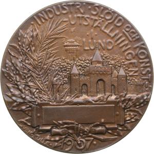 Sweden medal of the industrial craft and art ... 