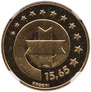 Estonia 15.65 krooni ... 