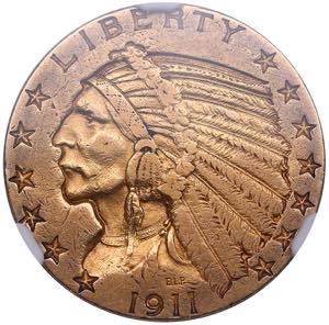 USA 5 dollars 1911 S - ... 