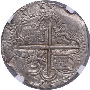 Spain, Sevilla 4 reales ND (1556-1598) - NGC ... 
