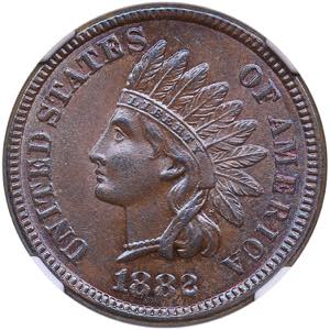 USA 1 cent 1882 - NGC MS ... 