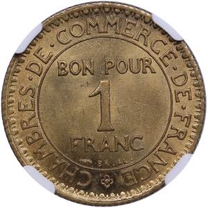 France 1 franc 1923 - ... 