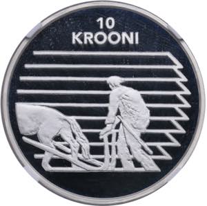 Estonia 10 krooni 1998 - National ... 