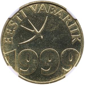 Estonia 1 kroon 1999 - ... 