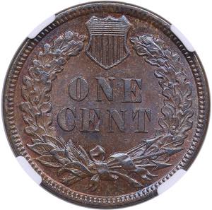 USA 1 cent 1882 - NGC MS 63 BNBeauteous ... 
