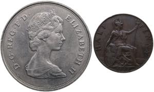 Great Britain 1/2 penny ... 