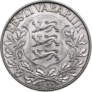 Estonia 1 kroon 1933 Song Festival5.95g. ... 