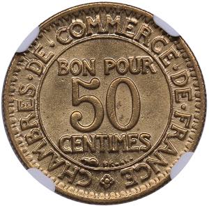 France 50 centimes 1923 ... 