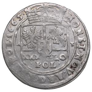 Poland Tymf 1665 - John II Casimir Vasa ... 