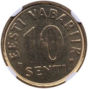Estonia 10 senti 1998 - ... 