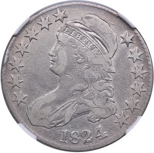 USA 50 cents 1824 - NGC ... 