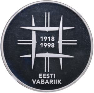 Estonia 10 krooni 1998 - ... 