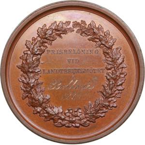 Sweden Agricultural medal 188037.50g. 43mm. ... 
