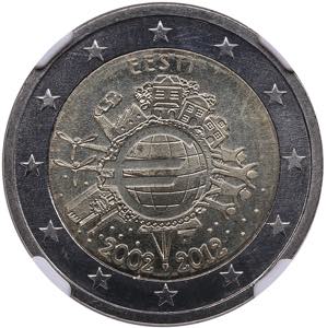 Estonia 2 euro 2012 - ... 