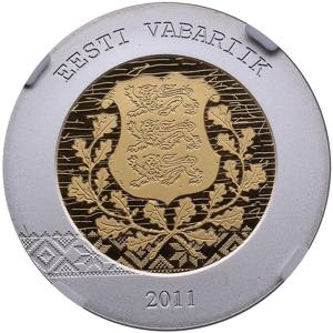 Estonia 20 euro 2011 - NGC PF 69 ULTRA ... 