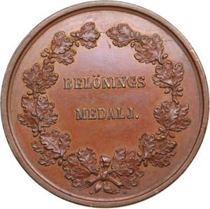 Sweden award medal37.41g. 44mm. AU/UNC ... 