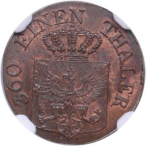 Germany, Prussia 1 pfenning 1822 A - NGC MS ... 
