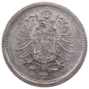 Germany, Empire 20 pfennig 1875 D1.09g. ... 