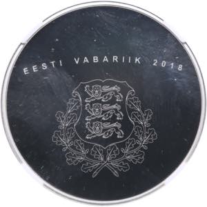Estonia 10 euro 2018 - Independence 100th ... 