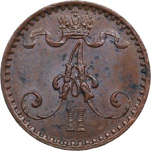 Russia, Finland 1 penni 18671.31g. AU/AU ... 