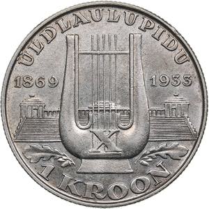 Estonia 1 kroon 1933 ... 