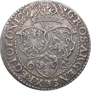 Poland, Malbork 6 grosz 1599 - Sigismund III ... 