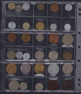 Coin Lots: UK, Czechoslovakia, Nigeria, ... 