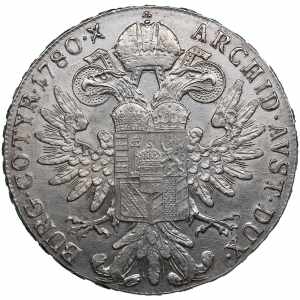 Austria 1 thaler 1780 28.00g. XF/AU