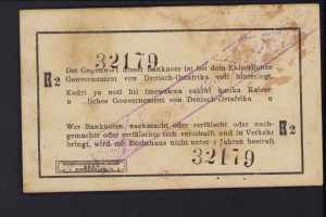 Germany, East Africa 1 rupia 1916 AU