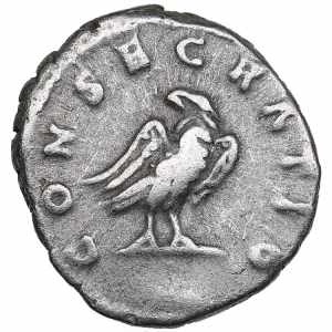 Roman Empire AR Denarius - Divus Antoninus ... 
