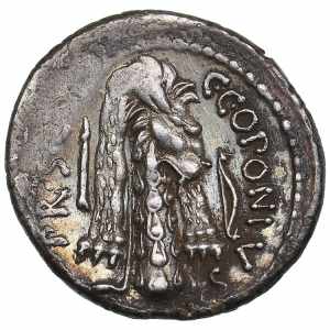 Roman Republic, Rome AR Denarius - Q. ... 