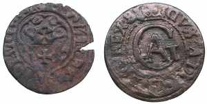Sweden, Elbing Solidus 1633 and ND (2) 1632 ... 