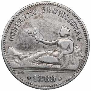 Spain 1 peseta 1869 - ... 