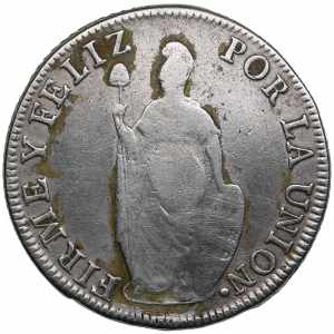 Peru 8 reales 1833 ... 