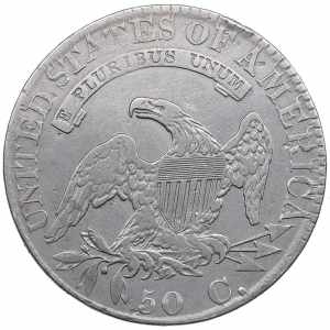 USA 50 cents - Half dollar 1824 13.37g. ... 