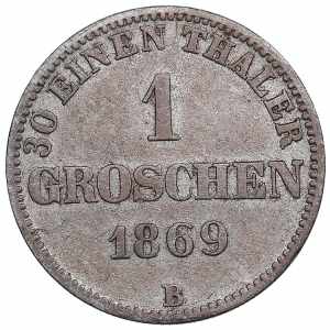 Germany 1 groschen 1869 ... 