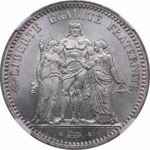 France 5 francs 1877 A - ... 
