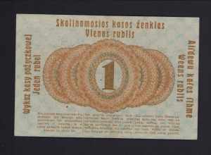 Germany, Posen 1 roubles 1916 AU Pick R122
