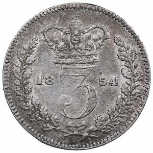 Great Britain 3 Pence 1854 - Victoria ... 
